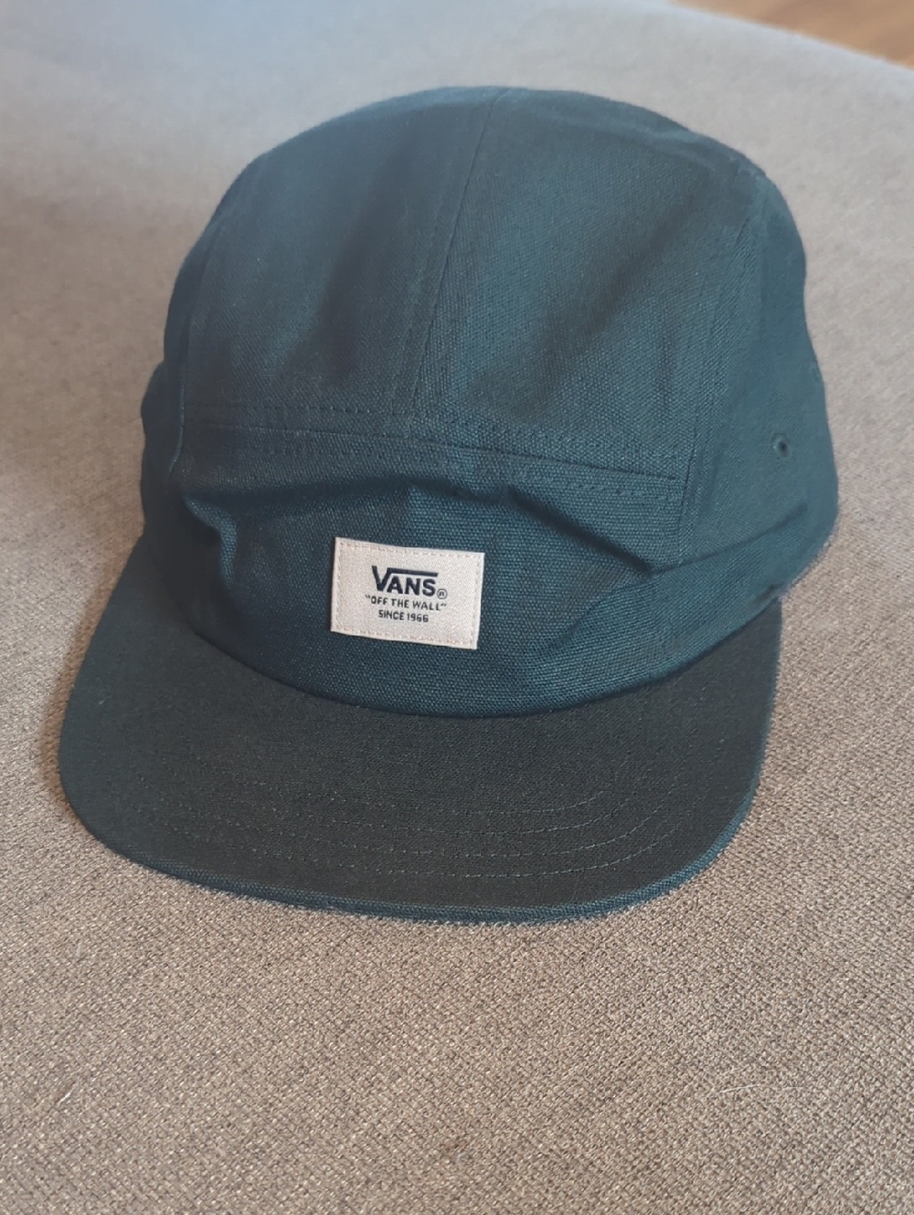 Vans Dark Teal 5-Panel Camp Cap